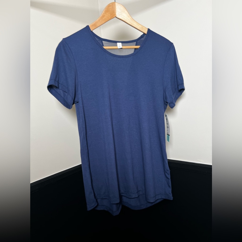 Ideology Blue Activewear Shirt